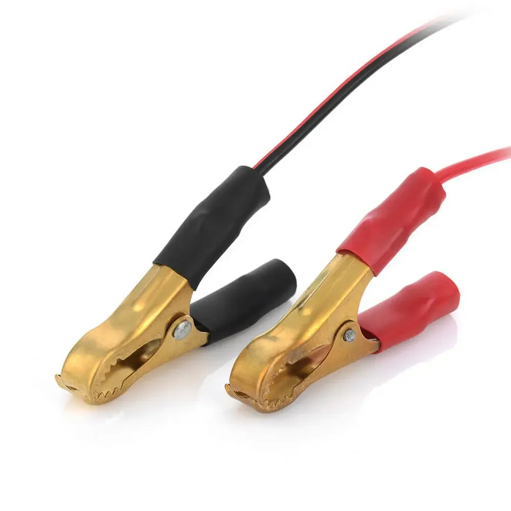 12V/ 24V Car Cigarette Lighter Socket To Battery Alligator Crocodile Clip Connector, car cigarette lighter connector