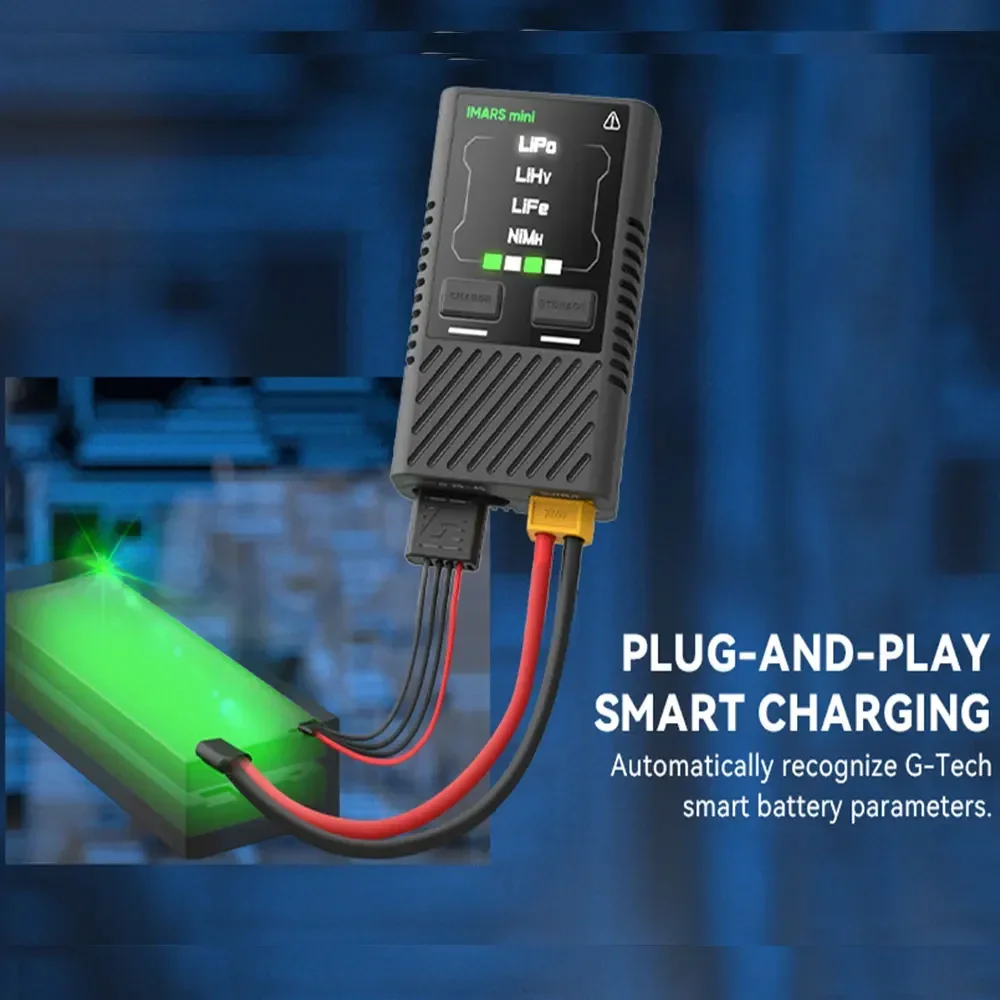 Chargeur intelligent Gens ace Imars Mini 60W LiPo NiMH USB-C