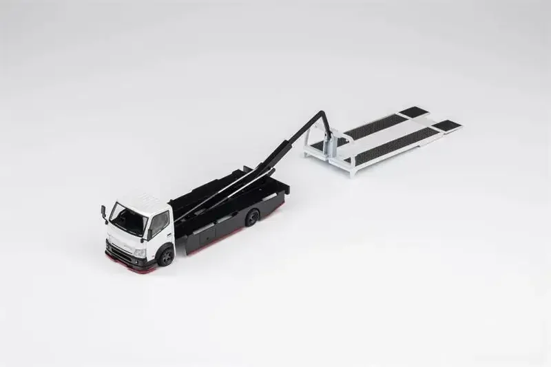 

Изготовленный На Заказ буксировочный грузовик Micro Turbo 1:64, металлик, белый, литый под давлением автомобиль