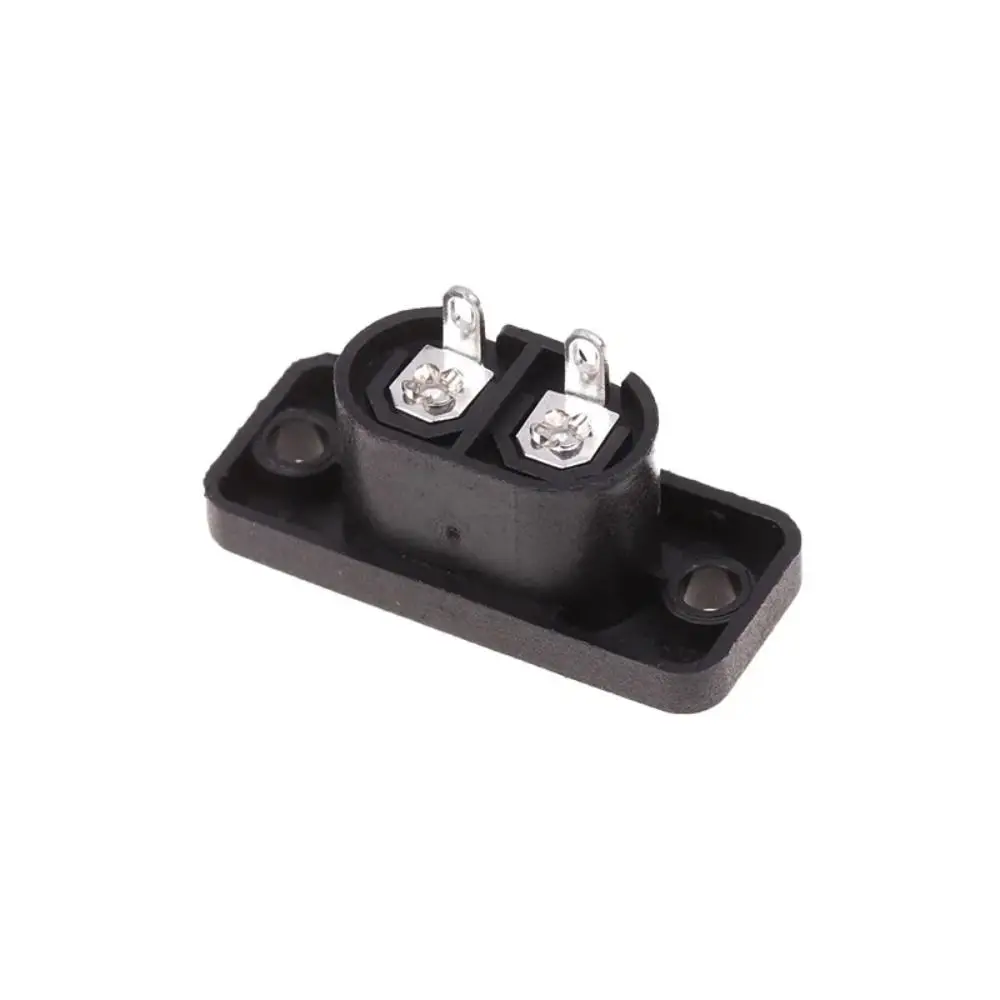 소형 퍼그 탈착식 C8 수컷 전원 소켓 전원 코드 AC 2.5A 250V 전원 콘센트 8자형 내장 전기 커넥터 와이어
