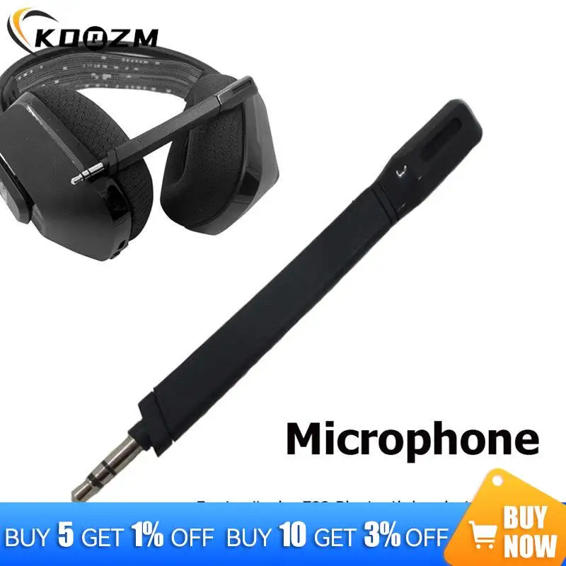 1 Pz Nero 3.5Mm Mic Sostituzione Cuffie Da Gioco Microfono Per Logitech G733 Cuffie Lightspeed Mic Con Filtro Vocale