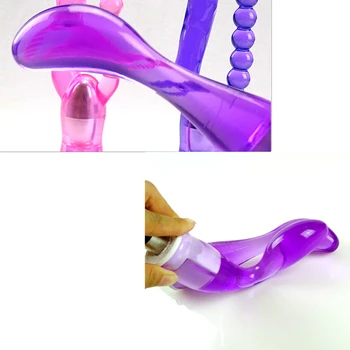 2in1 Universal Dildo Penis Silicone Massage Head for Fascia Massager Gun Women Masturbation Sexy Toys Sex Shop 4