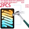 2PCS Tempered Glass For Apple iPad Mini 7 2024 8.3 inch Protective Film For iPad Mini 2024 8.3" Tablet Screen Protectors A2995 1