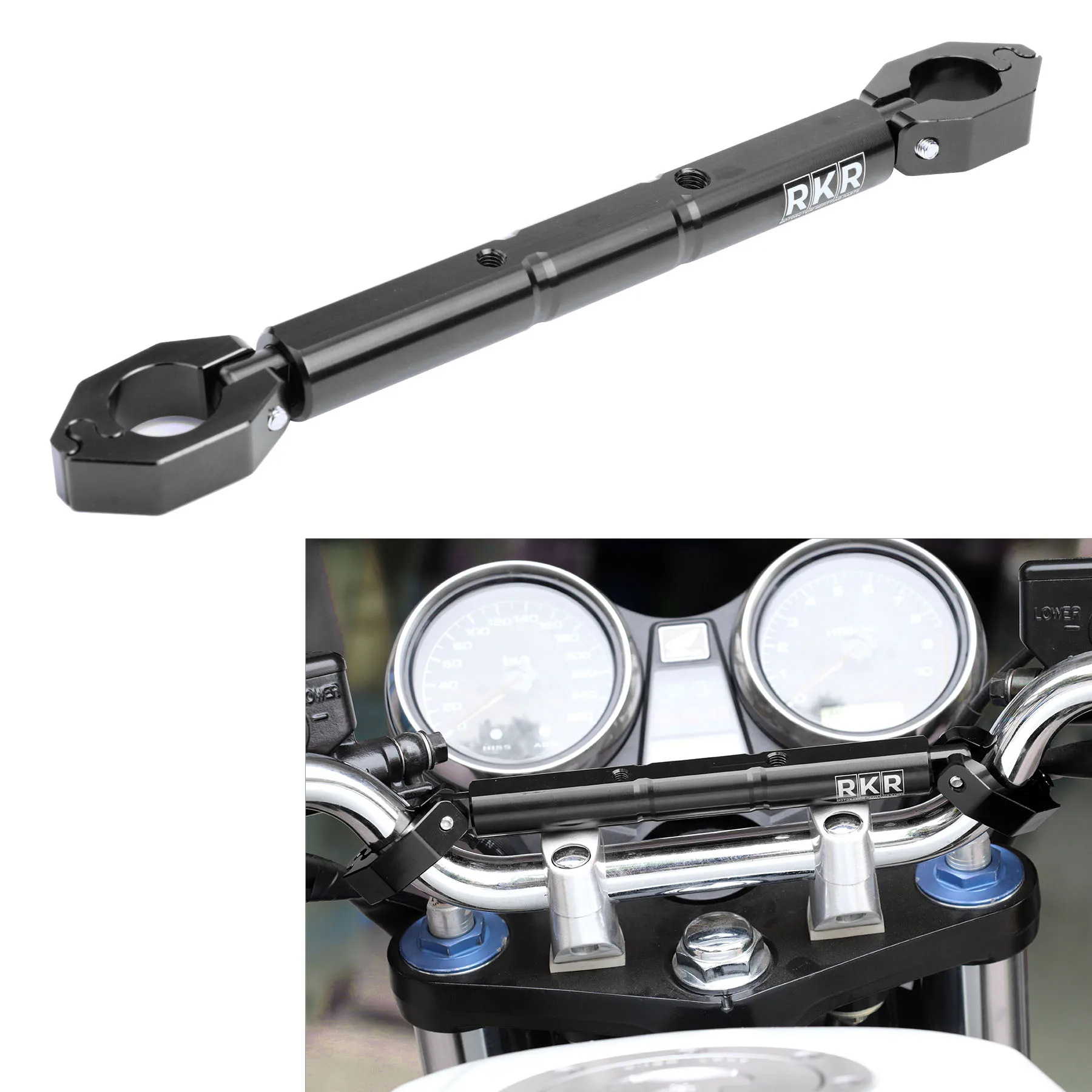 Motorcycle Balance Bar Handle Bracket Grip Adjustable