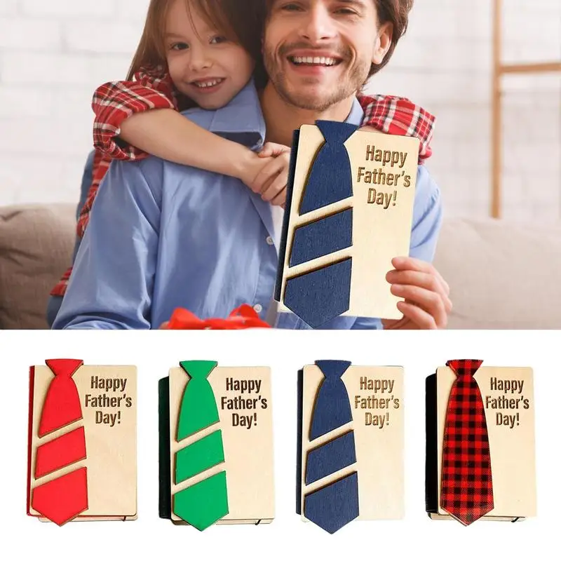 나무 아버지날 거치대 카드 상자, 나무 아버지날 카드 거치대