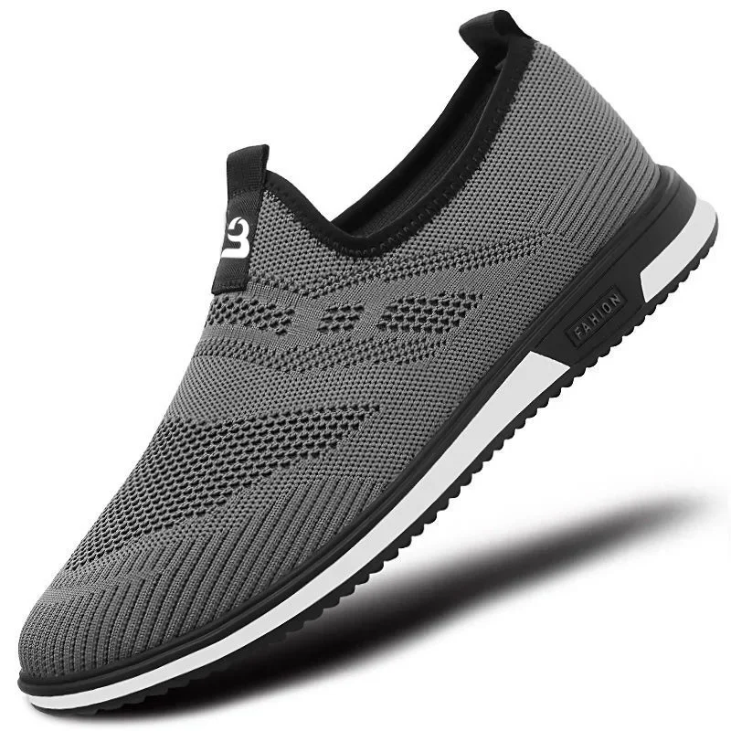 Sneakers Men New Breathable Mesh Lightweight Casual Shoes Comfortable Soft Bottom Flats Slip on Men Shoes Zapatillas Hombre mens shoes