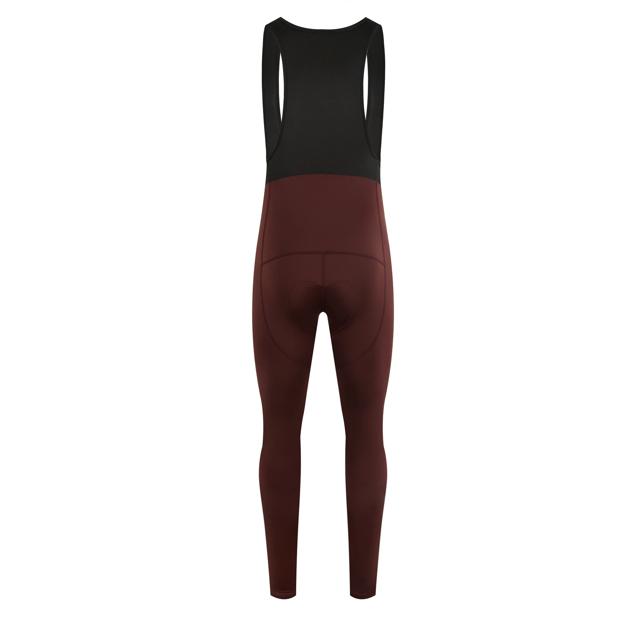 Cycling Tights RISESBik Winter Cycling Bib Pants Thermal Fleece Men's Cold Weather Bicycle Long Pants High Density Padded