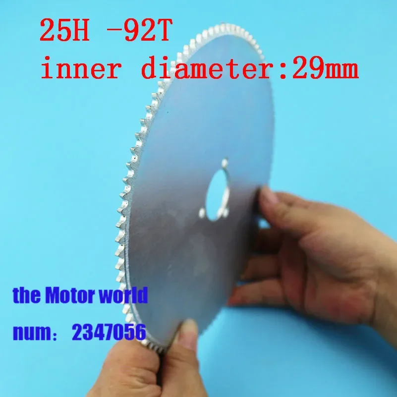 25H 29mm 92T tooth electric Sprocket Mini Moto ATV Quad Dirt Pit Pocket Bike Chopper 49CC 62 64