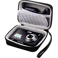 Carrying & Protective Case for Digital Camera, AbergBest 21 Mega Pixels 2.7" LCD Rechargeable HD/Kodak Pixpro/Canon PowerShot