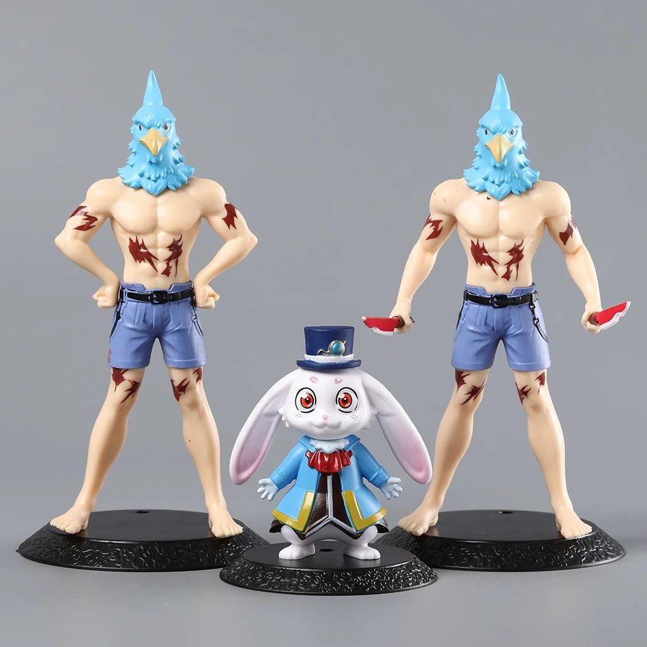 3 шт./набор, настольные игрушки-фигурки Shangri-La Frontier Sunraku Emul