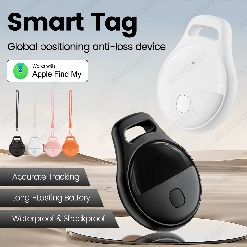 Enhanced Bluetooth GPS Tracker with Anti-Loss Alert and Locator for Keys, Pets, and Personal Items