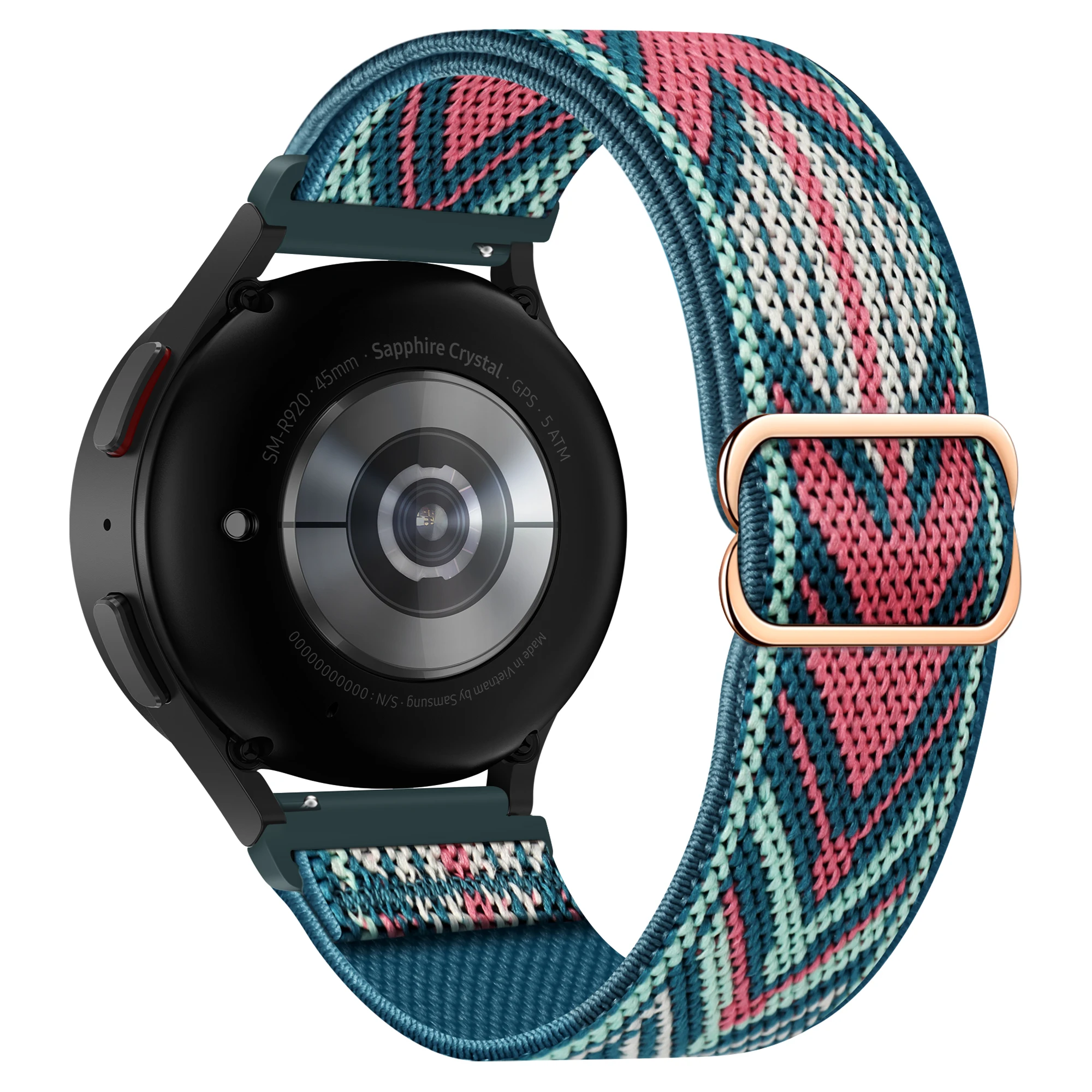 Versatile Nylon Strap for Smartwatches (20/22mm) – Durable and Stylish Wristband Bracelet