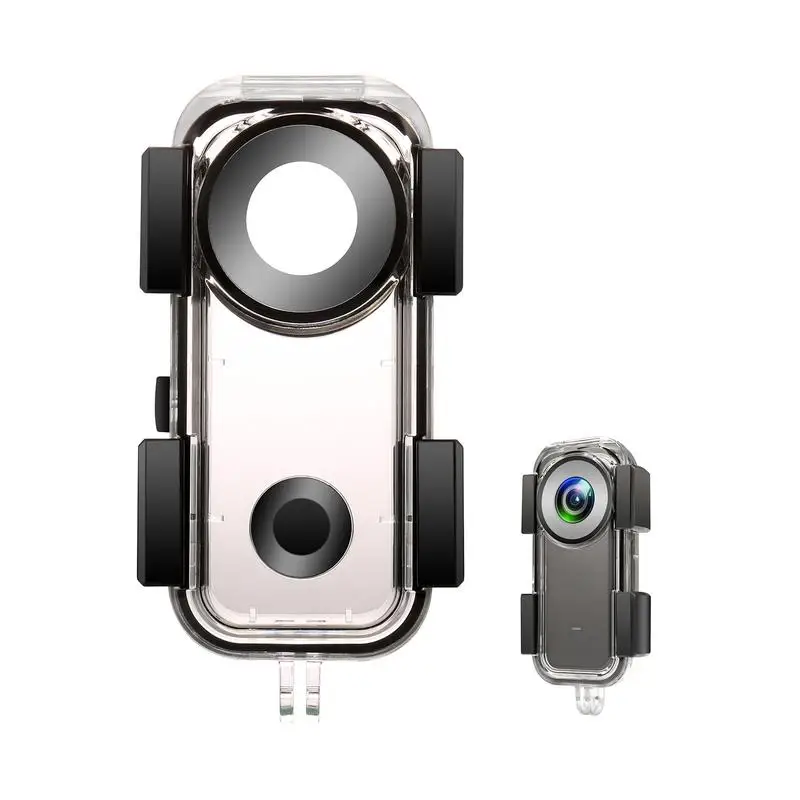 

Защитный чехол для Insta 360 ONE X2, простой в установке водонепроницаемый корпус, чехол Спортивная камера, защитный чехол для подводного погружения