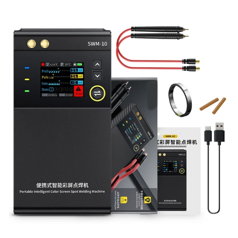 

2024 New SWM-10 Welding Tool Mini Handheld Welder 18650 Pack 5000mah Weldable