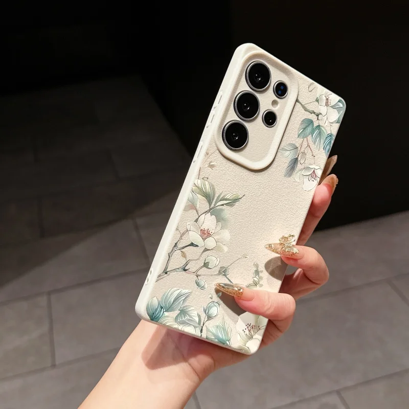 Trendy Floral Peony Phone Case Cover