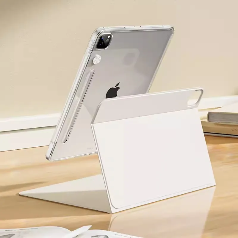 Acrílico Shell Transparente e pu Case para Ipad Nova Capa Tablet ° 109 Air ° Pro 11 129 2023