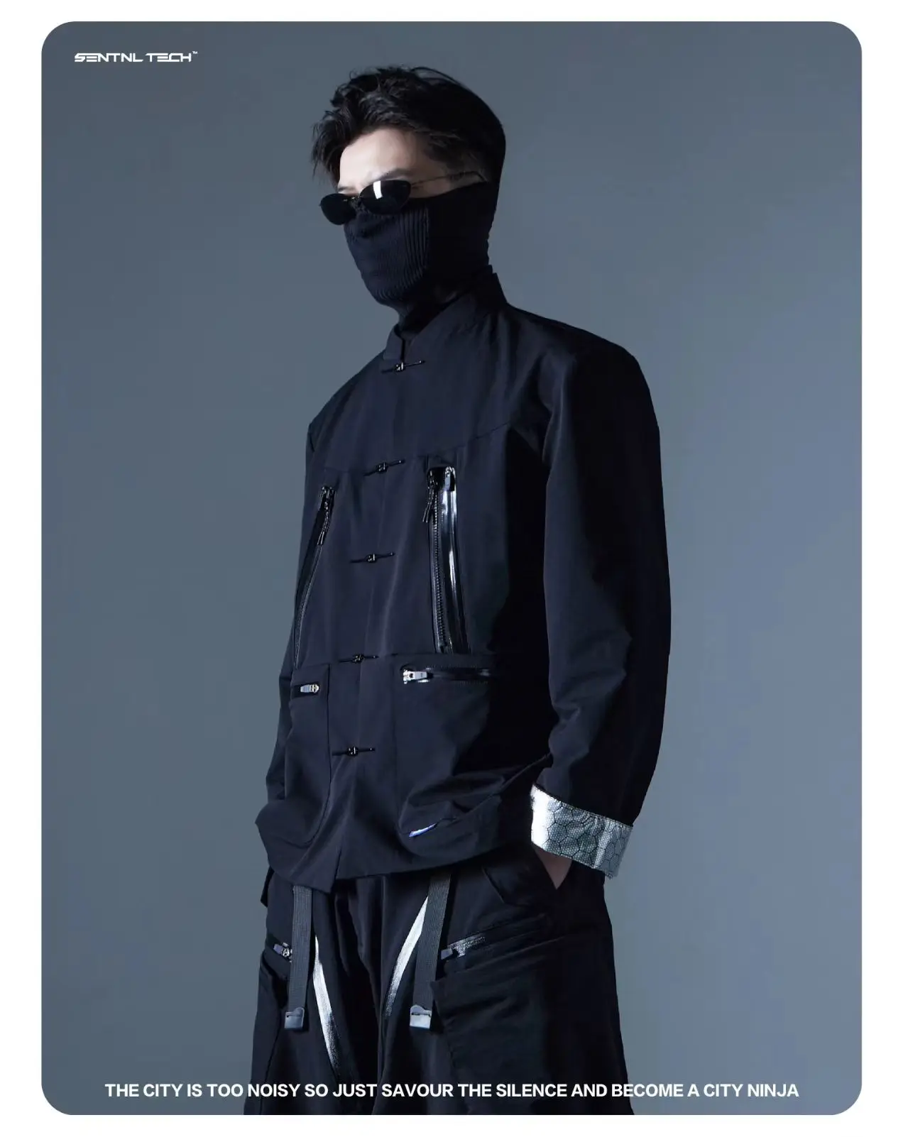 Silenstorm 25aw Functional tang suit jacket multipocket honeycomb inner material techwear aesthetic chinese style -