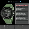 Top Luxury Electronic Watch for Man Outdoor Sport Watch Stopwatch Waterproof Calendar Digital Clock 24355 4