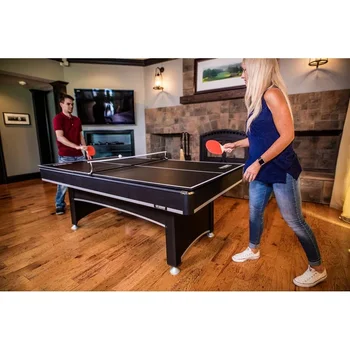 Sports Phoenix 7’ Billiard Table with Table Tennis Conversion Top for a Game of Pool or an Action-Packed Table Tennis Ga 3