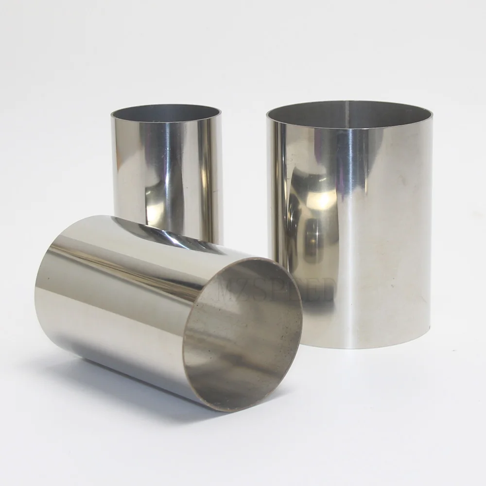 Stainless Steel Tube Steel Pipe 10cm-1m 304 Stainless Steel Laser Cut Round Pipe Welded Pipe Fittings 1.2mm Straight