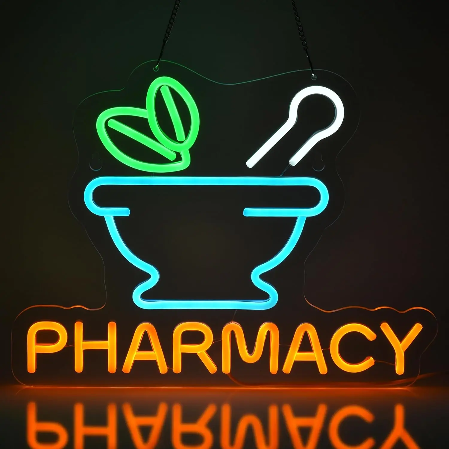 Pharmacy Neon Sign Led Neon Lights for Business Medicine Shop Wall Decor Ultra Bright Dimmable Billboard Grand Opening Gift