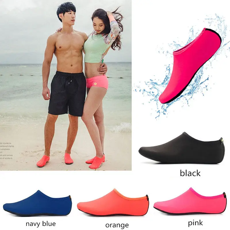

Water Shoes Men Women Swimming Socks Printing Color Summer Beach Sneakers Seaside Sneaker Socks Slippers for Men Women