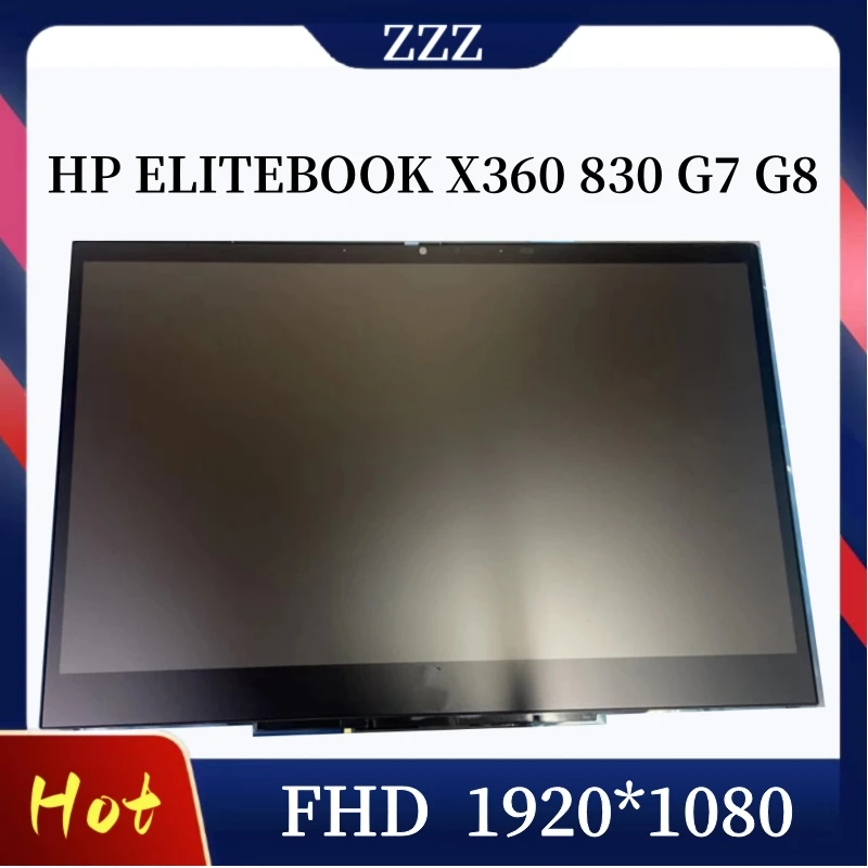 

13.3 inch for HP ELITEBOOK X360 830 G7 G8 LCD Display Touch Screen Assembly FHD 1920x1080