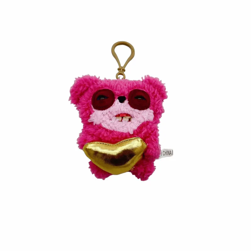 Original Fugglers Ugly Monsters Schlüsselanhänger Plüschfigur LORD LONG EARS SCARESCOME SQUARE Gefüllte Plüschtiere Weihnachtsgeschenke für Kinder – Detail 6