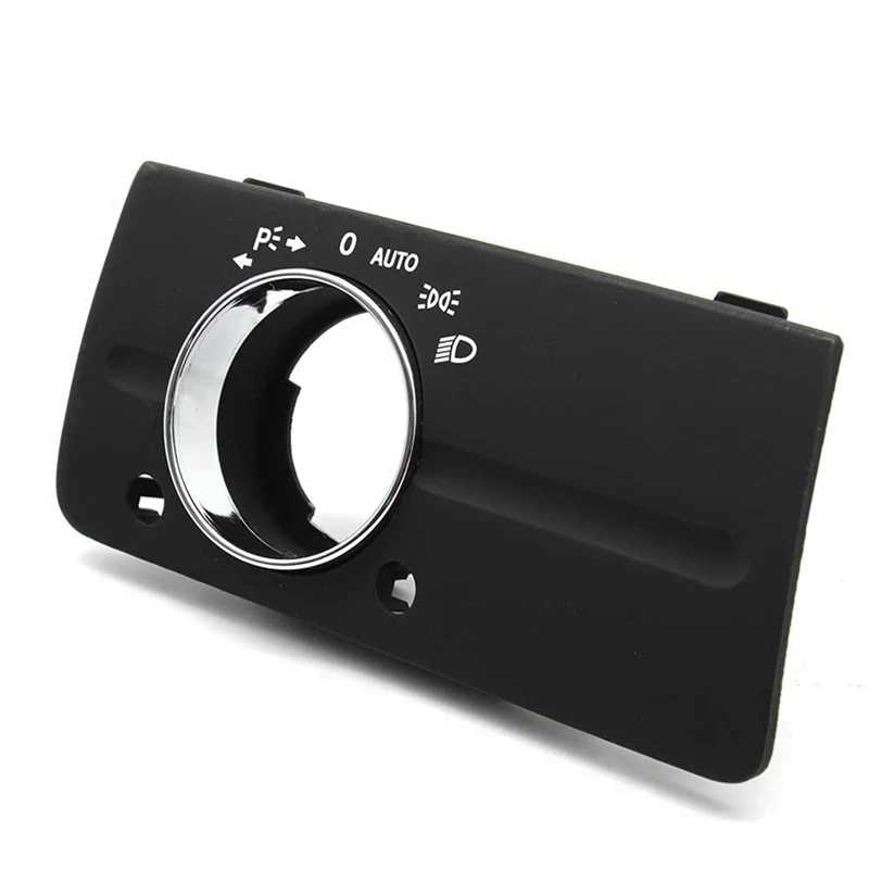 메르세데스 벤츠 W211 E 클래스 320 350 550 2003-2008(B) 용 대시 보드 헤드라이트 램프 스위치 커버 패널 트림