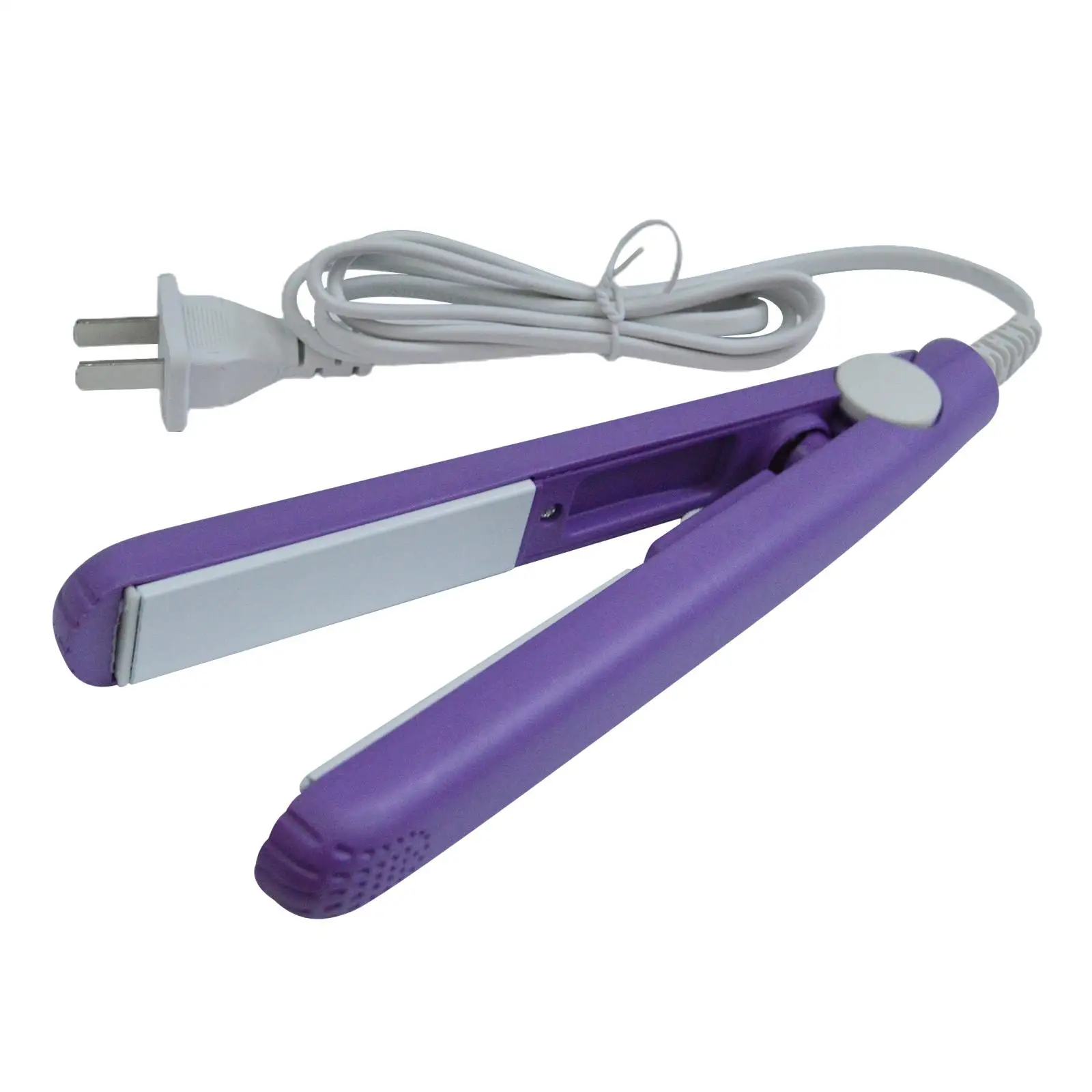 Portable Mini Hair Straightener Flat Iron Curler DIY Hair Styling