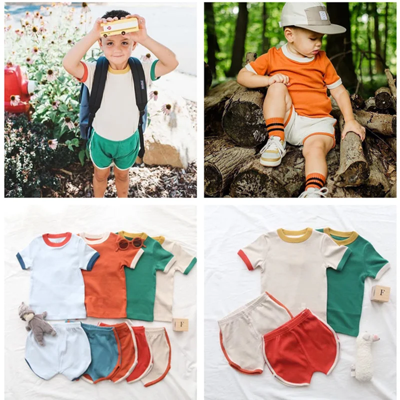 Toddler Boy Short Sleeve Toddler Shorts Set Boys Toddler Boy Summer