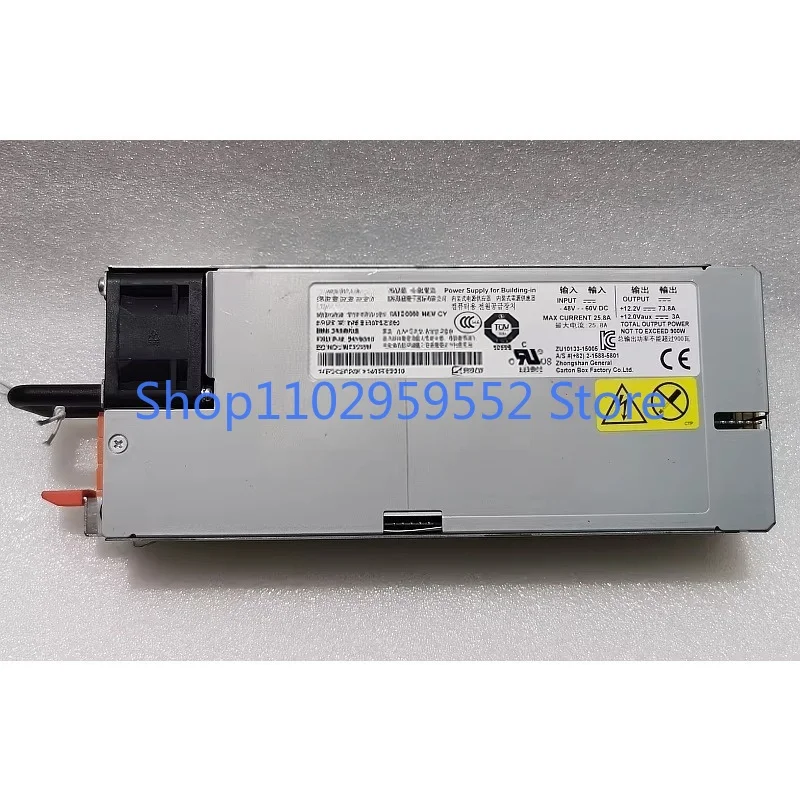 X3650 M5 서버 DC 전원 공급 장치 900W 94Y9198 94Y8315 700-013826-0용 1개