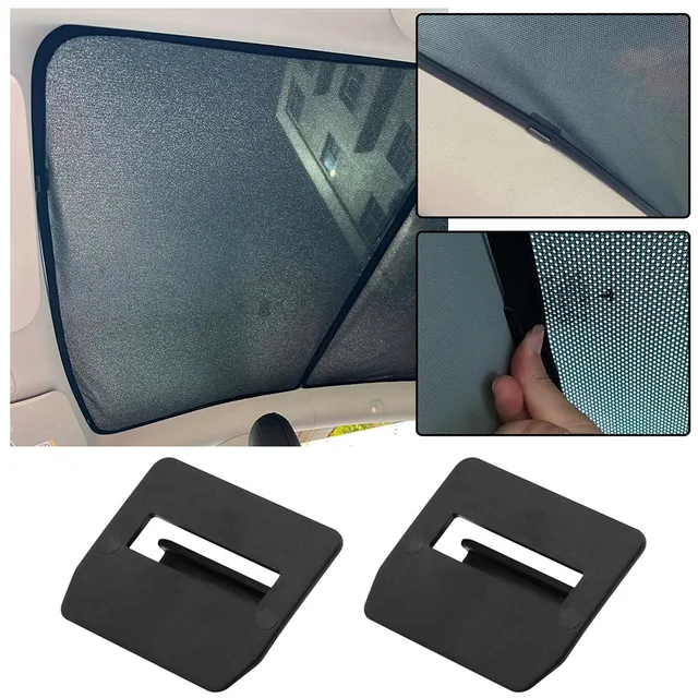 12pcs For Tesla Shade Net Curtain Buckles For Tesla For Model Y  For Model 3 For Model S For Model X Roof Sunshade Clip 6
