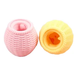 Jouets à presser en Silicone anti stress pour enfants et adultes, 4 pièces, pincement de la musique, artefact télescopique maléfique 