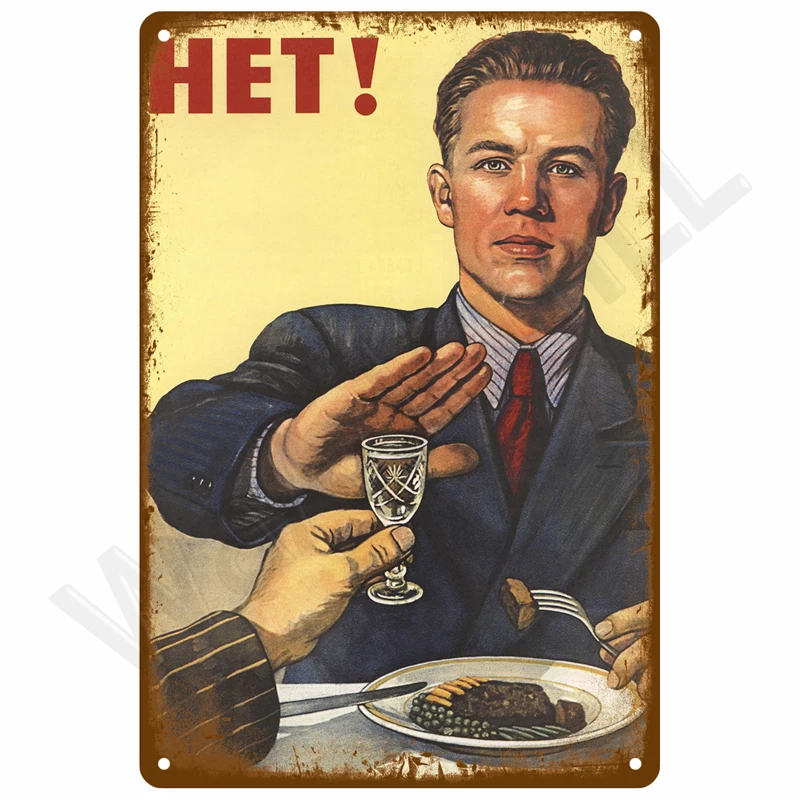 Vintage Blechschild Home Decor Artikel Wanddekoration Kunst Wandbild Raumdekoration Artikel Dekor Männer Retro Metallschild Platte Bar Poster – Detail 15