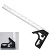 300MM 90 Degree Adjustable Combination Square Angle Ruler Metric Ruler Finder Protractor Level Multifunctional Gauge Measuring 6