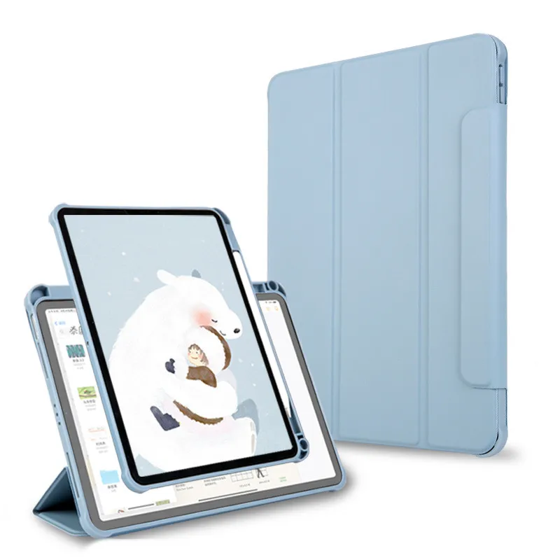 Чехол для iPad Air 4 Pro 11 2021 2020 2018 чехол с разделением магнитов акриловый