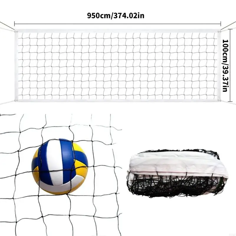 92ME Outdoor Volleyball Net Freestanding Volleyball Training Net Beach for Practice and Game