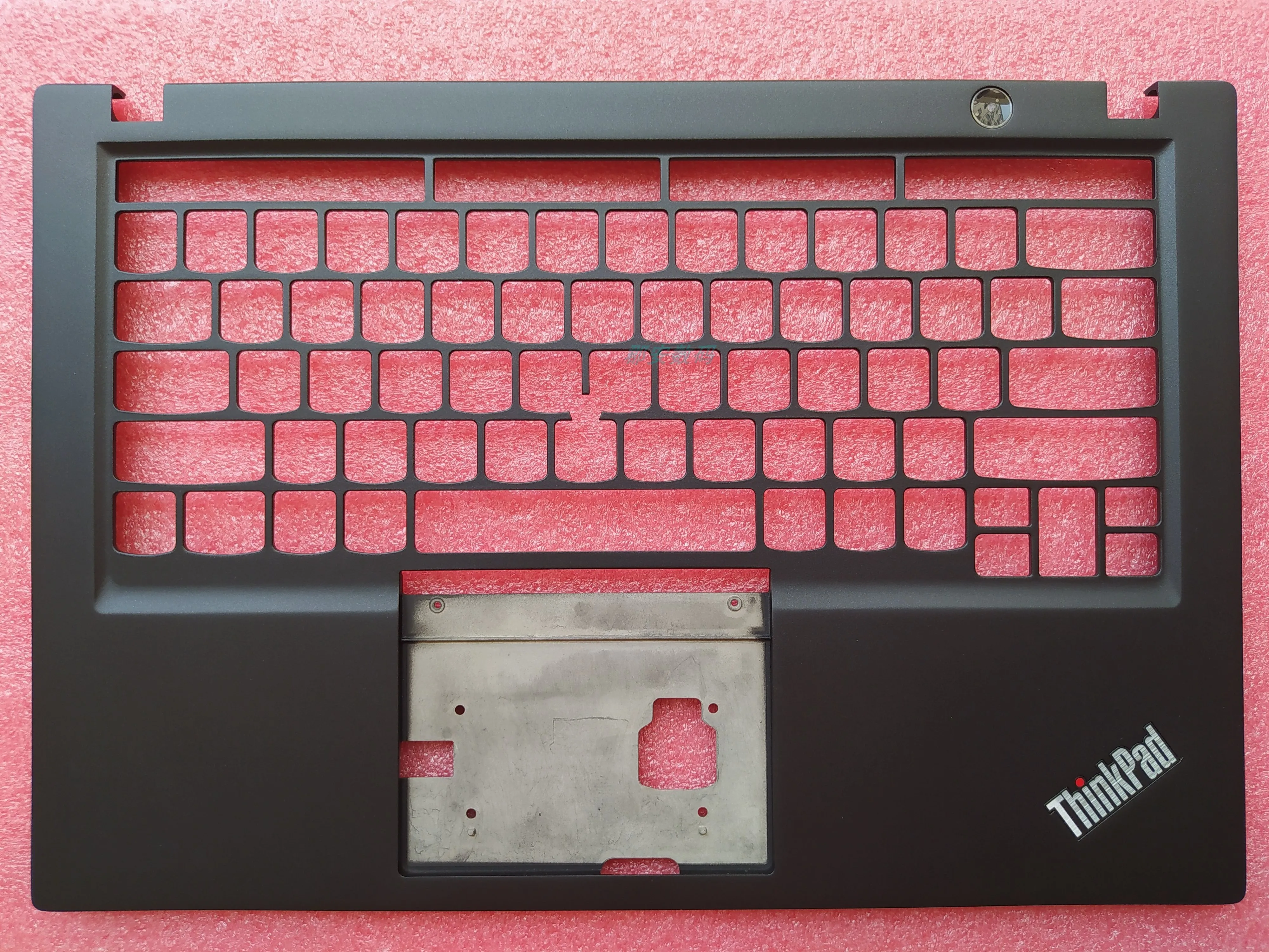 새로운 오리지널 레노버 씽크패드 T490S T495S 미국 버전 키보드 베젤 팜 레스트 C 커버, FP 홀 02DM410 없음