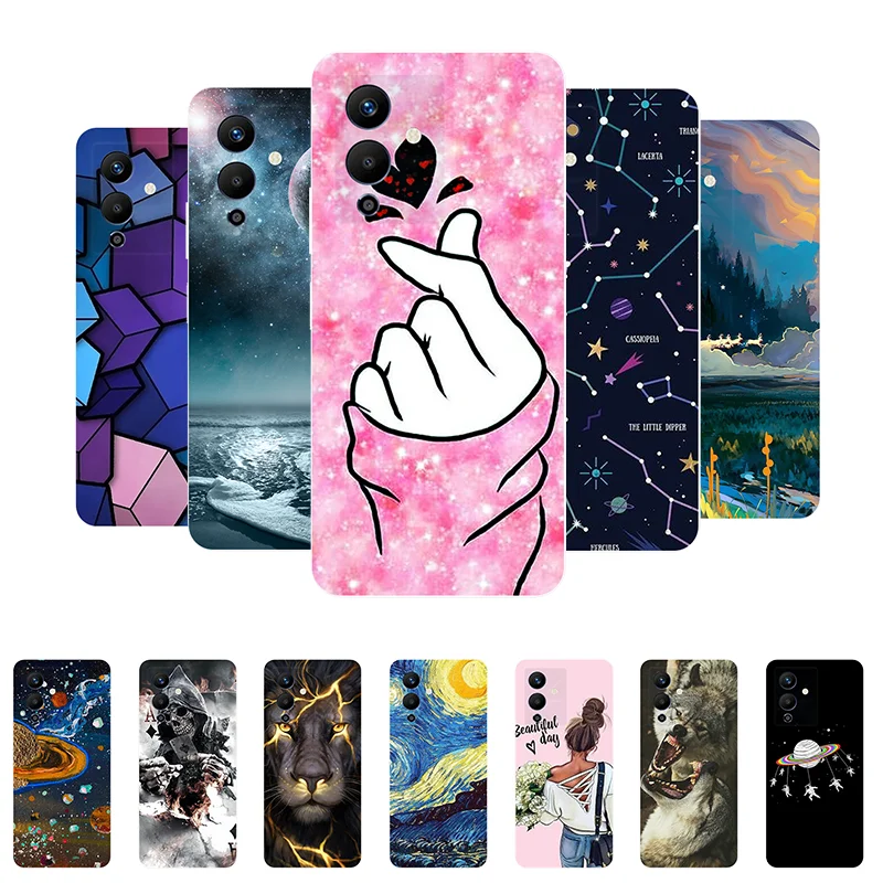 Custodia Per Infinix Note 12 5G Cover X671 Cover Posteriore In Silicone Morbido Carino Per Infinix Note 12 5G Custodia Paraurti Note12 5G Protect