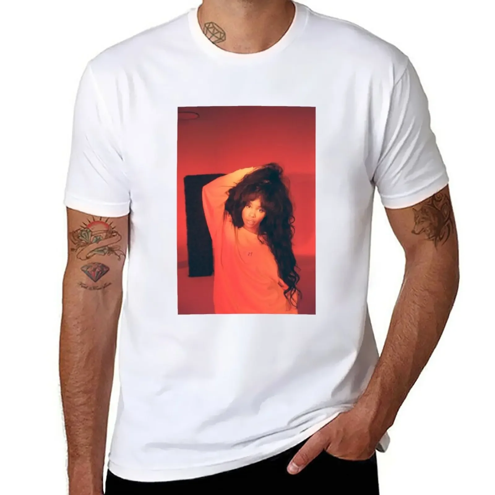 

SZA T-Shirt tops anime clothes sublime mens graphic t-shirts anime