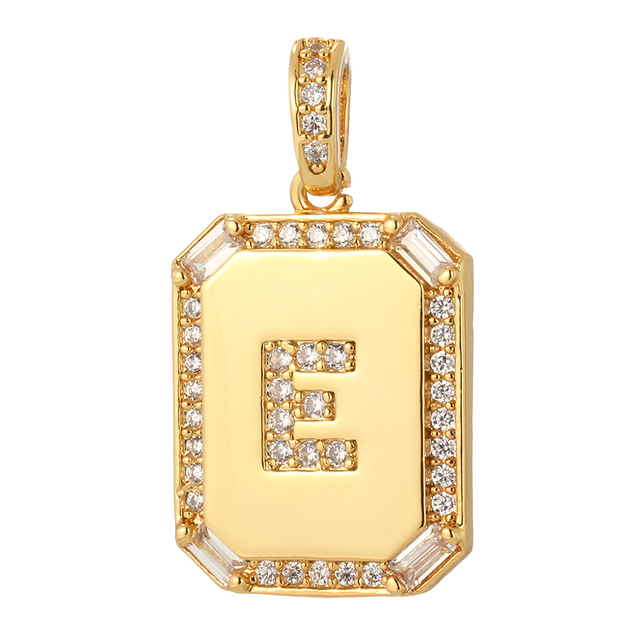 26 Letter Alphabet Charms for Necklace Keychain Diy Accessories Gold Name Charms for Jewelry Making Supplies initial pendant