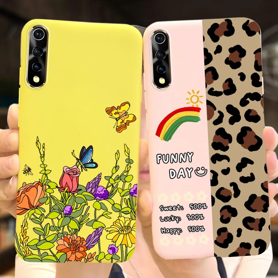 Lovely Cute Cover For VIVO IQOO Neo 855 Leopard Print Housing Case For Vivo IQOO Neo 845 Neo855 V1936A Matte Silicone Back Shell 3