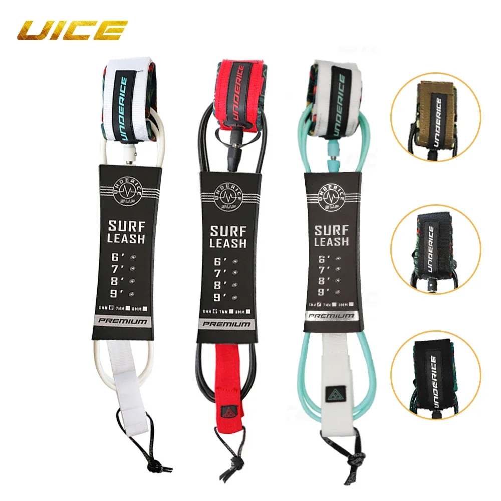 Surf Guinzaglio Sup Board 6-10Ft Surf Leg Rope Tavola Da Surf Guinzaglio Tpu Girevoli In Acciaio Tavola Da Paddle Gonfiabile Longboard Corda Per Piedi
