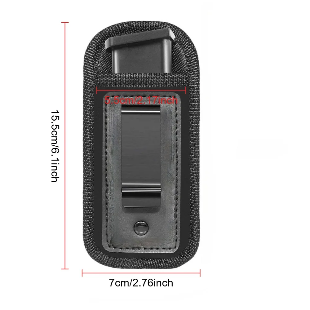 Tactical Nylon Quick Draw Pistol Magazine Holster – Concealed Carry Neoprene Pouch