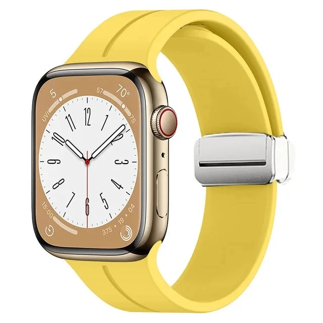 Magnetic Buckle Silicone Strap