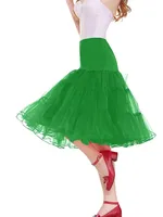 Fast Shipping Free 50s Cosplay Petticoat Rockabilly Dress Crinoline for Woman Wedding Bridal Underskirt Rockabilly Tutu - Image 2