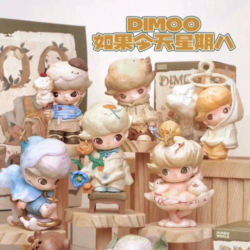 新品オリジナルPOPMART DIMOO今日の8番目のシリーズハンドヘルド