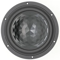 SOTAMIA 1Pcs 6.5 Inch Mid-subwoofer 4 Ohm 60W-180W 35 Core Aluminum Frame Midrange Bass Speaker DIY Subwoofer Bookshelf Speaker 2