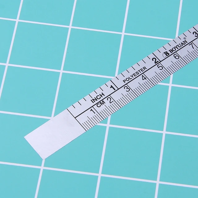 1pc Soft Ruler Double Scale Body Sewing Measuring Tape Portable Tailor  Inch/Centimeter 2-Side Online